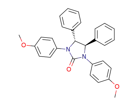 (4R,5R)-1,3-Bis-(4-methoxy-phenyl)-4,5-diphenyl-imidazolidin-2-one
