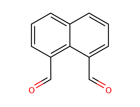 Molecular Structure of 17216-14-7 (Naphthalene-1,8-dicarboxaldehyde)