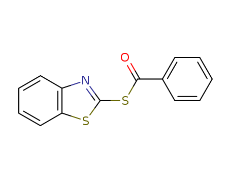 Benzenecarbothioicacid, S-2-benzothiazolyl ester cas  10220-33-4
