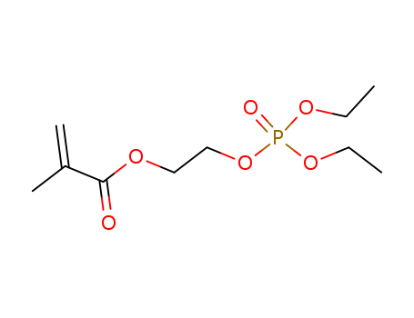 2-Propenoic acid,2-methyl-, 2-[(diethoxyphosphinyl)oxy]ethyl ester