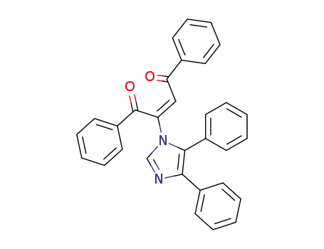 Molecular Structure of 103456-88-8 ((E)-1-(4,5-diphenylimidazolyl)-1,2-dibenzoylethylene)