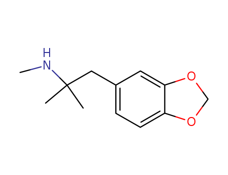 N-methyl-1,1-dimethyl-2-<3,4-(methylenedioxy)phenyl>ethylamine