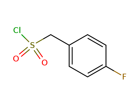 Benzenemethanesulfonylchloride, 4-fluoro-