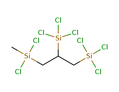 4,5-bis(trichlorosilyl)-2,2-dichloro-2-silapentane