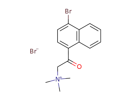 <N-(4-bromo-1-naphthoyl)methyl>trimethylammonium bromide
