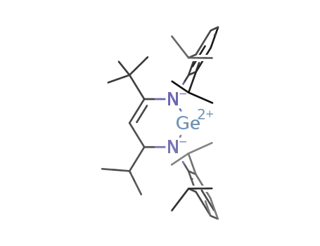 (CH<sub>2</sub>(C(C(CH<sub>3</sub>)3)NC<sub>6</sub>H<sub>3</sub>(CH(CH<sub>3</sub>)2)2)2)Ge
