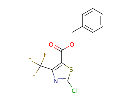 benzyl 2-chloro-4-(trifluoromethyl)thiazole-5-carboxylate
