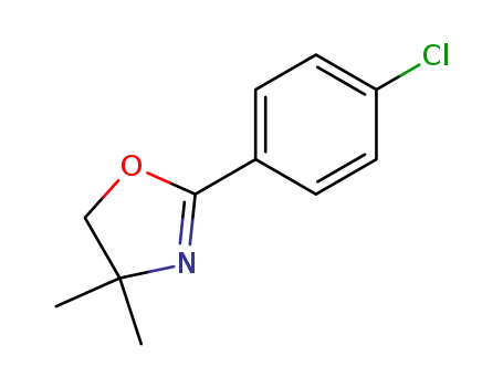 2-(4-CHLOROPHENYL)-4,5-DIHYDRO-4,4-DIMETHYLOXAZOLE