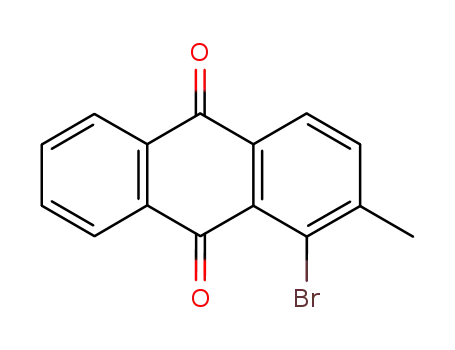 Molecular Structure of 82-26-8 (1-bromo-2-methylanthraquinone)