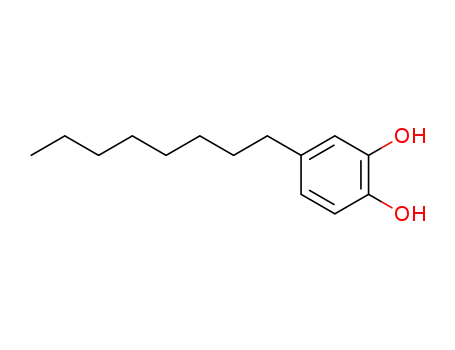 Molecular Structure of 7580-46-3 (4-octylpyrocatechol)