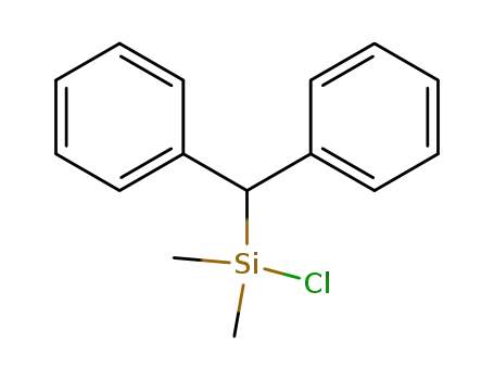 Molecular Structure of 132455-95-9 ((diphenylmethyl)dimethylchlorosilane)