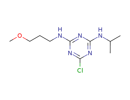 2-Chloro-4-isopropylamino-6-(3-methoxypropylamino)-1,3,5-triazine