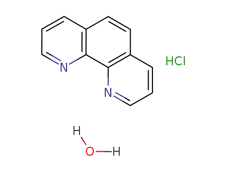 Molecular Structure of 18851-33-7 (1,10-PHENANTHROLINIUM CHLORIDE MONOHYDRATE)