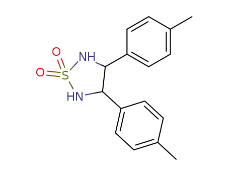 1,2,5-Thiadiazolidine, 3,4-bis(4-methylphenyl)-, 1,1-dioxide
