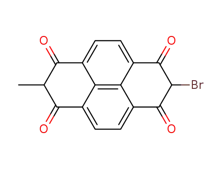 Molecular Structure of 111442-18-3 (2-bromo-7-methyl-pyrene-1,3,6,8-tetraone)