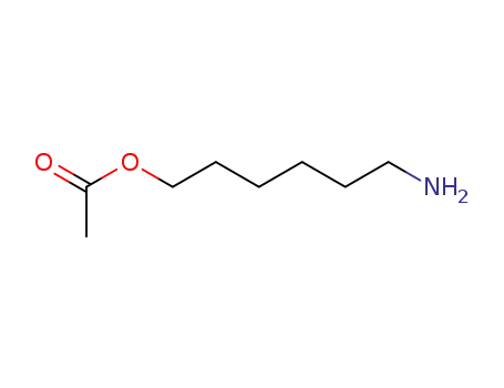 Molecular Structure of 98487-02-6 (acetic acid-(6-amino-hexyl ester))