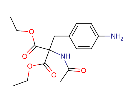 diethyl 2-acetamido-2-[(4-aminophenyl)methyl]propanedioate cas  6335-21-3