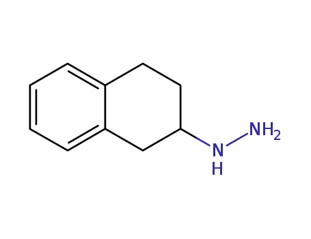 Molecular Structure of 1743-07-3 ((1,2,3,4-tetrahydronaphthalen-2-yl)hydrazine)