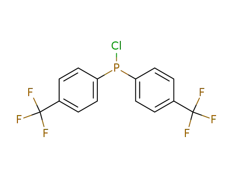 Molecular Structure of 13685-24-0 (Bis(4-trifluoromethylphenyl)chlorophosphine)