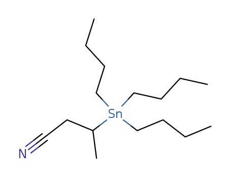 β-Tributylstannyl-butyronitril
