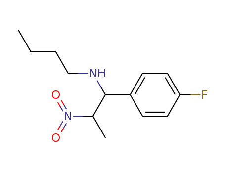 Butyl-[1-(4-fluoro-phenyl)-2-nitro-propyl]-amine