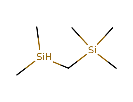 Molecular Structure of 1189-75-9 (Dimethyl(trimethylsilylmethyl)silane)