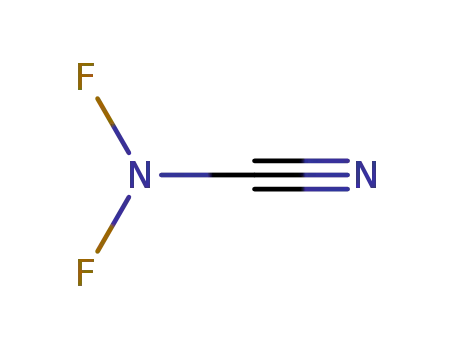 Molecular Structure of 7127-18-6 (Difluorocyanamide)