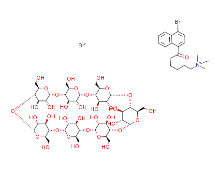 Molecular Structure of 80800-16-4 (C<sub>42</sub>H<sub>70</sub>O<sub>35</sub>*C<sub>19</sub>H<sub>25</sub>BrNO<sup>(1+)</sup>*Br<sup>(1-)</sup>)