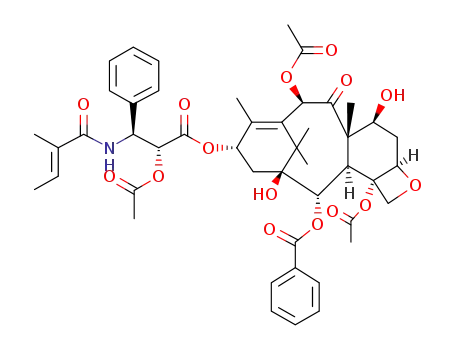 Molecular Structure of 861856-91-9 (2'-acetylcephalomannine)