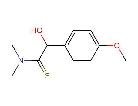 α-(4-methoxy phenyl)-α-hydroxy-N,N dimethylthioacetamide