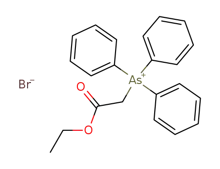 Arsonium, (2-ethoxy-2-oxoethyl)triphenyl-, bromide