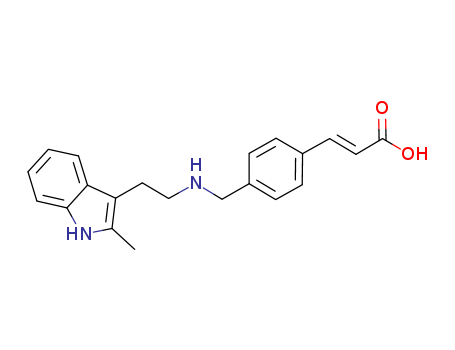 (E)-3-(4-(((2-(2-methyl-1H-indol-3-yl)ethyl)amino)methyl)phenyl)acrylic acid