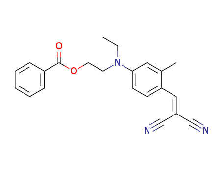 Propanedinitrile,2-[[4-[[2-(benzoyloxy)ethyl]ethylamino]-2-methylphenyl]methylene]-