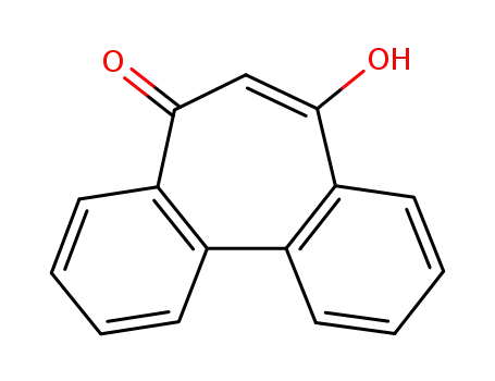Molecular Structure of 32708-28-4 (3-hydroxydibenzo<a,c>tropnone)