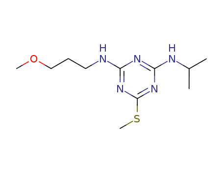 1,3,5-Triazine-2,4-diamine,N2-(3-methoxypropyl)-N4-(1-methylethyl)-6-(methylthio)-