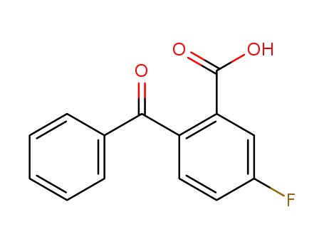 2-Benzoyl-5-fluorobenzoic  acid