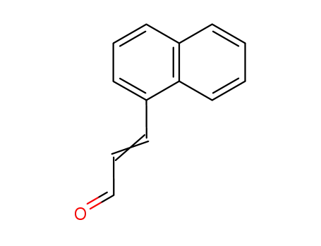 Molecular Structure of 113388-92-4 (2-Propenal, 3-(1-naphthalenyl)-, (E)-)