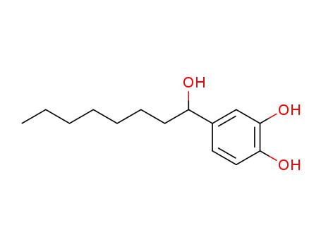 4-(1-Hydroxyoctyl)benzene-1,2-diol