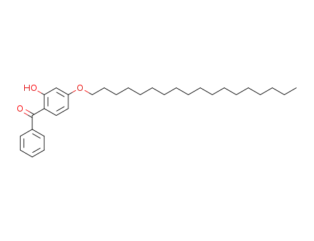 Molecular Structure of 3457-13-4 ((2-HYDROXY-4-OCTADECYLOXY-PHENYL)-PHENYL-METHANONE)