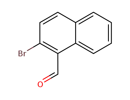 Molecular Structure of 269066-75-3 (2-Bromonaphthalene-1-carboxaldehyde)
