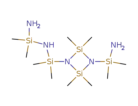 1-(aminodimethylsilyl)-3-(3-amino-1,1,3,3-tetramethyl-1-disilazanyl)-2,2,4,4-tetramethylcyclodisilazane