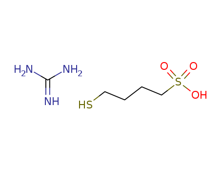 4-Mercaptobutane-1-sulphonic acid, compound with guanidine (1:1)