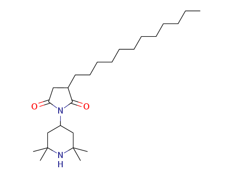 3-Dodecyl-1-(2,2,6,6-tetramethyl-4-piperidyl)pyrrolidine-2,5-dione