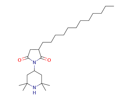 3-dodecyl-1-(2,2,6,6-tetramethyl-4-piperidyl)pyrrolidine-2,5-dione