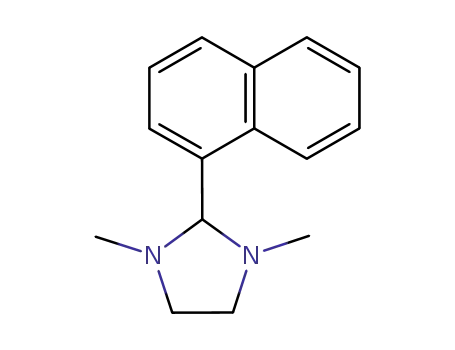 Molecular Structure of 88802-84-0 (Imidazolidine, 1,3-dimethyl-2-(1-naphthalenyl)-)