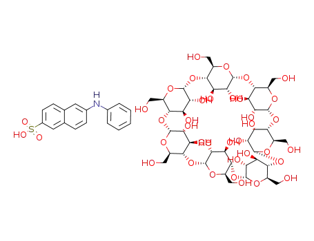 2-Anilinonaphthalene-6-sulfonic acid-β-cyclodextrine complex