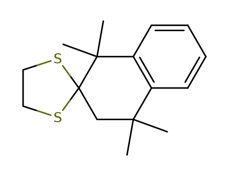 1,1,4,4-Tetramethyl-tetralon-<sup>(2)</sup>-aethylenthioketal