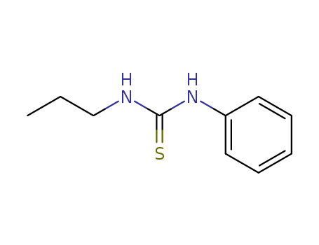 Thiourea,N-phenyl-N'-propyl- cas  13140-47-1