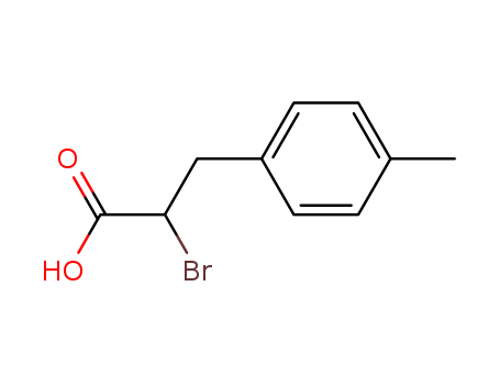 Benzenepropanoic acid, a-bromo-4-methyl-