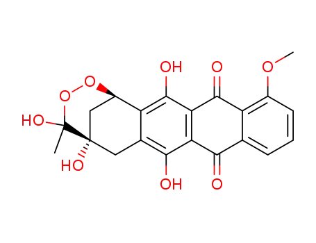 7-deoxy-7,13-epidioxydaunomycinol